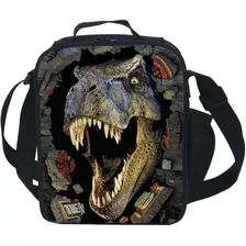 Bolsa Lanchera Caiwei Dinosaurio