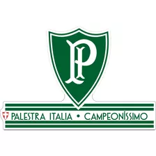 Adesivo Resinado Palmeiras Tag Palestra Itália