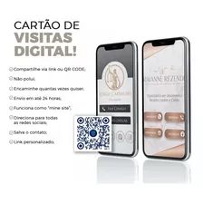 Cartão De Visitas Virtual Interativo + Qr Code