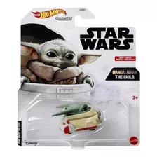 Carrito Hot Wheels 1:64 The Mandalorian Baby Yoda