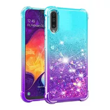 Funda Para Samsung Galaxy A50 Glitter Dzxouui [7t12wft4]