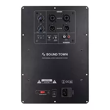 Sound Town Clase-d Amplificador De Placa Para Gabinetes De S