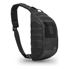 Mochila Tática Agility Sling Transversal 10 Litros Invictus Cor Preto