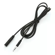 Cable 3.5 Mm Radioshack Extensor M-f 6 Ft Negro