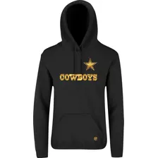 Sudadera Cowboys Color Negro 