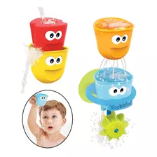 Yookidoo Juguetes De Baño Para Bebés, Juego De Cuatro Taz.