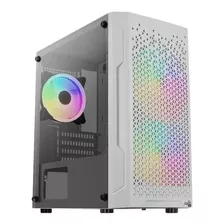 Case Aerocool Trinity Mini G White V3 + 3 Rgb Color Blanco