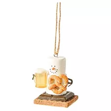 Mx179683 S&#39;mores Beer &amp; Pretzel Adorno Colgante...