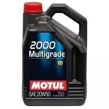 Aceite Motor Auto Motul 2000 20w50 Mineral 5l