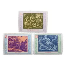 Bulgaria Arte, Serie Sc. 2385-87 Pinturas 1976 Mint L10060