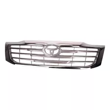 Parrilla Para Toyota Hilux Modelo 2012 Al 2015 Cromada