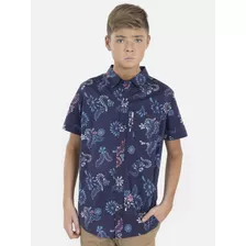 Camisa 6c442 Juvenil Multicolor Rip Curl