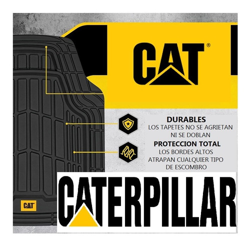 Juego De Tapetes Caterpillar Para Toyota  Fortuner Foto 8