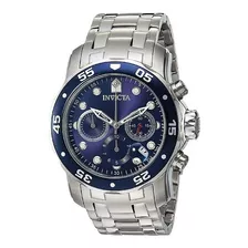 Relógio Invicta Pro Diver 0070 100% Original Cor Da Correia Prata