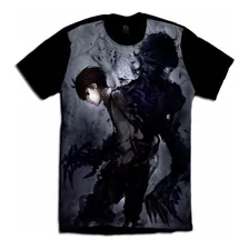 Camiseta Ajin Camisa Anime Geek Dark Otaku Sombrio Morte 