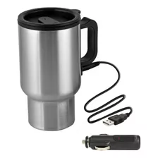 Termo Vaso Eléctrico 450ml Usb Taza Auto Hogar