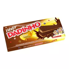 Biscoito Wafer Recheio Amendoim E Chocolate Dadinho Duo 110g