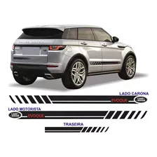 Acessorios Land Rover Evoque Se Faixas Lateral Adesivos Par 