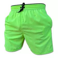 Short Bermuda Dry Fit Treino Corrida Elastano Bike Praia