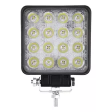 Faro Auxiliar Reflector 4x4 Led Off Road 48w 12 A 24v Camion