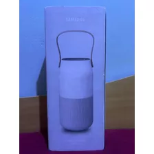 Caixa De Som Bluetooth Samsung Level Bottle - Branco/cinza