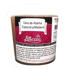 Cera De Abelha Madeiras Geral 350g Incolor E Atóxico