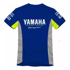 Camiseta Yamaha Azul Royal All Boy Masculina Ref 261