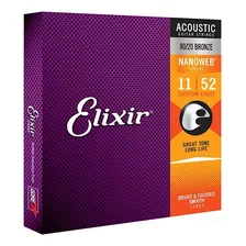 Encordoamento Violao Elixir Aço Nanoweb 011