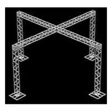 Box Truss Q15 Em X 2,5 Por 4m De Comprimento