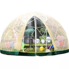 Tienda Burbuja Domo Geodésico Iglu Jardin Invernadero 3.6m