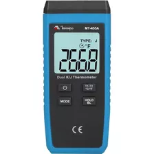 Termômetro Digital De Dois Canais Minipa Mt 455a 50 A 1300c