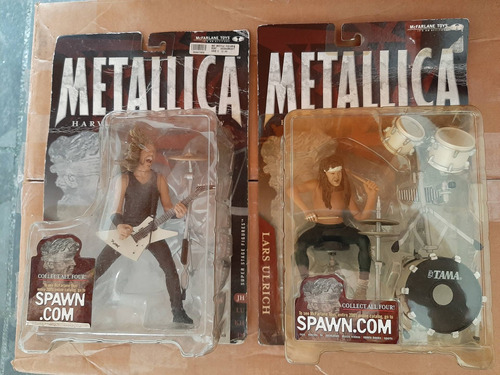 Lote 4 Metallica Harvesters Of Sorrow - Mcfarlane