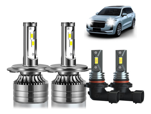 12000lm 6000k Faros Led Y Antiniebla For Serie Volkswagen Volkswagen JETTA GL 2.0