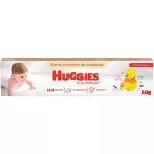 Creme Para Assaduras Huggies Recem Nascido Puro 80g