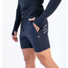 Short Deportivo Hombre Talles Especiales Microfibra I Run