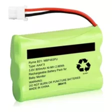 Bateria Para Babá Eletrônica 3,6v 800mah -mbp33xl -mbp33s