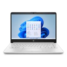 Notebook Hp Stream Celeron N4120 4gb 64gb Emmc Plata Win 11 