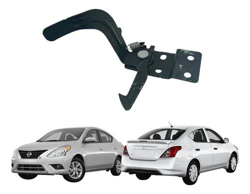 Trava Lingueta Puxador Do Capo Nissan Versa 2014 2019