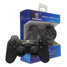 Controle Playstation 3 Joystick Ps3 Ergonômico Wired Com Fio