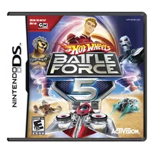 Jogo Hot Wheels Battle Force 5 Nintendo Ds Cartucho Original