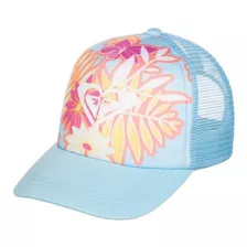 Gorra Roxy Modelo Sweet Emotions Celeste Trucker Importada