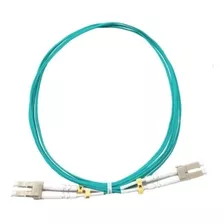 Fibra Optica Patch Cord Duplex Lc-lc Lszh Agua Mari