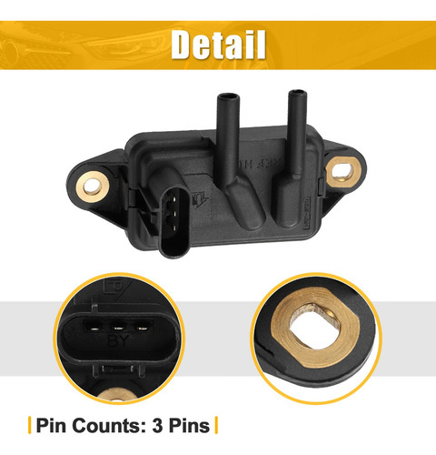 Sensor Presin Vlvula Egr Para Ford F150 Escape Focus Ms Foto 4