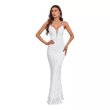 Vestidos Largos De Con Lentejuelas/fiesta /noche/para Mujer