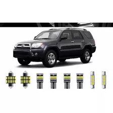 Kit 17 Pcs Luces Led Internas Y Placa 4runner 2003-2008