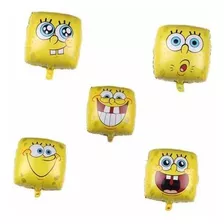 Globo Metálico Caras Bob Esponja