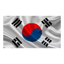 Bandera Corea Del Sur 1.50x90cm Exterior Grande