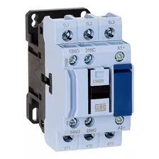 Contactor Weg Trifásico 25a, Bobina 220vac, 1na+1nc