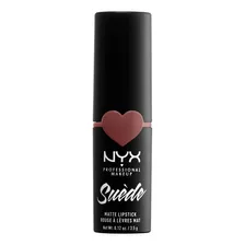 Nyx Professional Makeup Labial En Barra Mate, Tono Brunch Me Color Coral