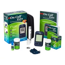 Glucometro On Call +60 Cintas+10 Lancetas+manual- Medicaltec